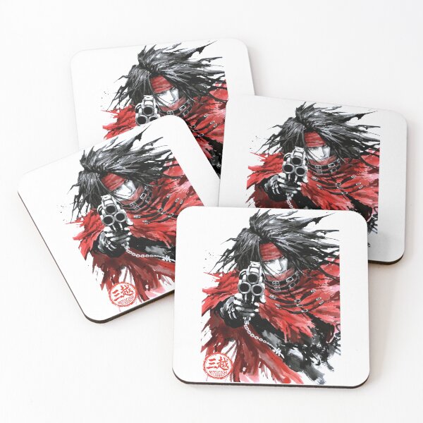 Item preview, Vincent Valentine Sumi-e designed and sold by Mitsugoshi.