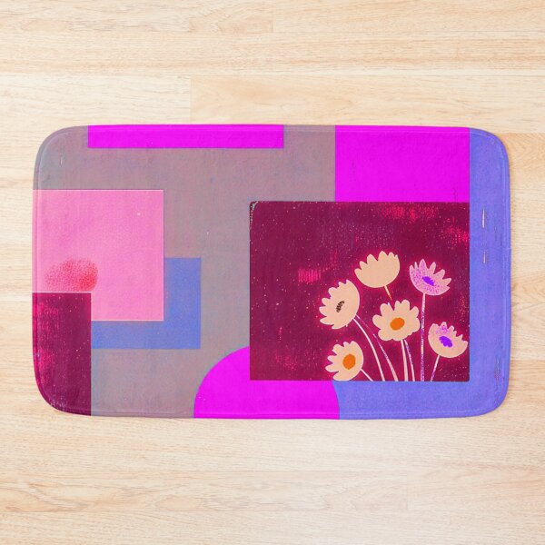 Item preview, Abstract Floral Composition / Modern Geometric Art designed and sold by joycrysstudio.