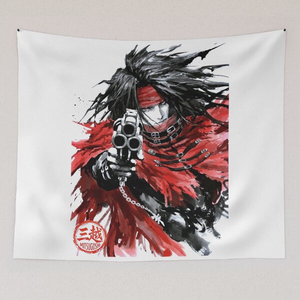 Item preview, Vincent Valentine Sumi-e designed and sold by Mitsugoshi.