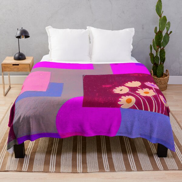Item preview, Abstract Floral Composition / Modern Geometric Art designed and sold by joycrysstudio.