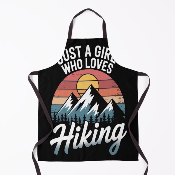 Item preview, Just a Girl Who Loves Hiking  designed and sold by kakashinn.