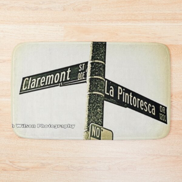 Item preview, Claremont Street & La Pintoresca Drive, Pasadena, California by Mistah Wilson designed and sold by The Street Sign Store.