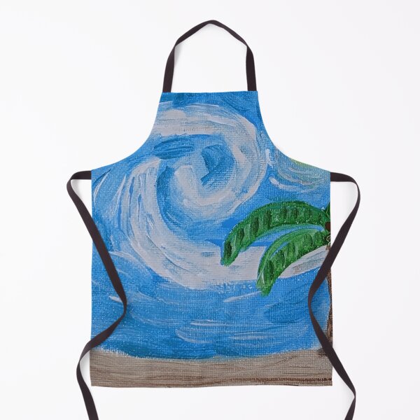 Item preview, Van Gogh Inspired Beachscape designed and sold by Lala's Whimsy Studio.