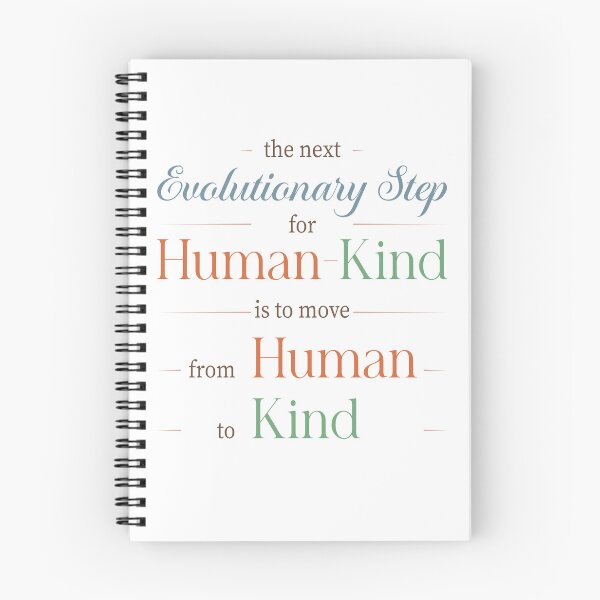 Item preview, Human to Kind Typography Quote designed and sold by DrTol.