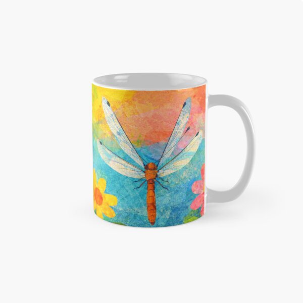 Item preview, Dragonfly I, Collage – Colorful Children’s Illustration designed and sold by SWSandraWechner.