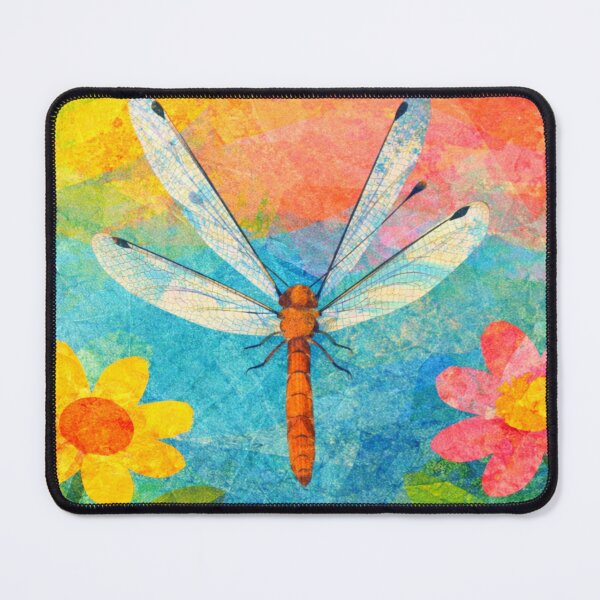 Item preview, Dragonfly I, Collage – Colorful Children’s Illustration designed and sold by SWSandraWechner.