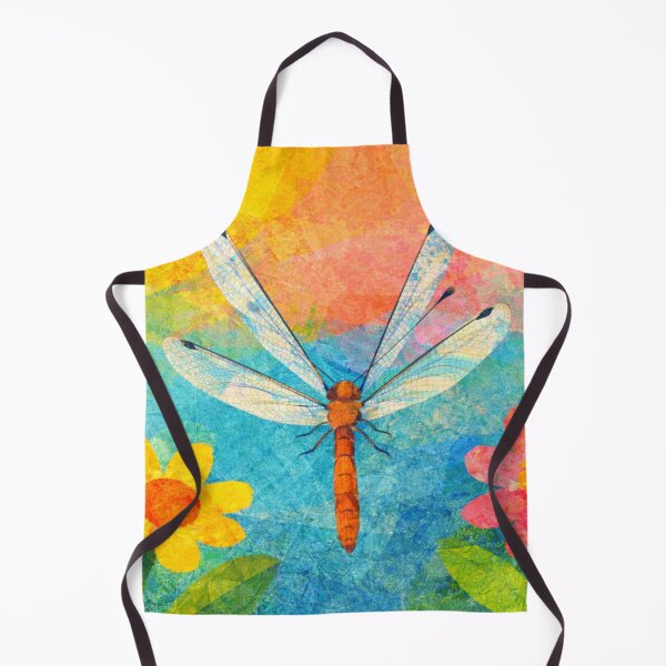 Item preview, Dragonfly I, Collage – Colorful Children’s Illustration designed and sold by SWSandraWechner.