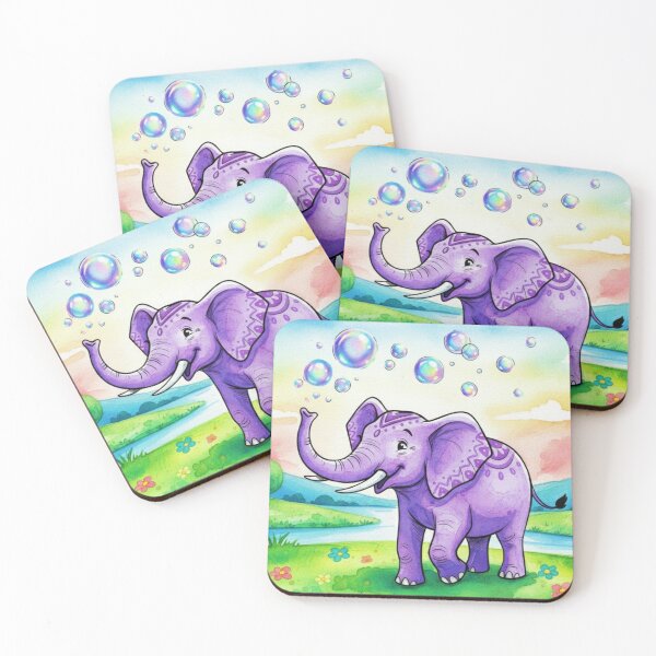 Item preview, Purple Pachyderm  designed and sold by DDLeach.