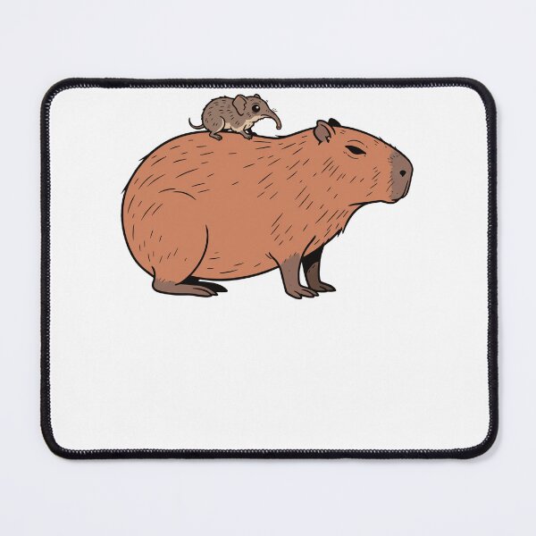 Item preview, Cute Capybara and Elephant Shrew Friends designed and sold by k3rstman1.