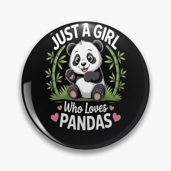 Item preview, Just A Girl Who Loves Pandas  designed and sold by kakashinn.