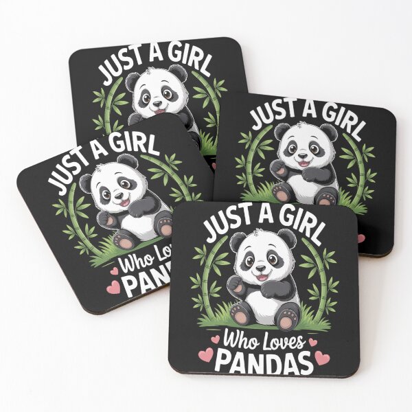 Item preview, Just A Girl Who Loves Pandas  designed and sold by kakashinn.