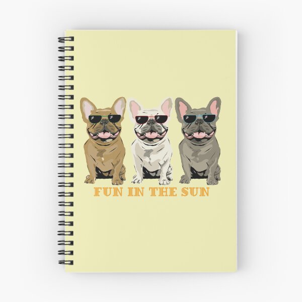 Item preview, Fun in the Sun French Bulldogs designed and sold by Mountain-Point.