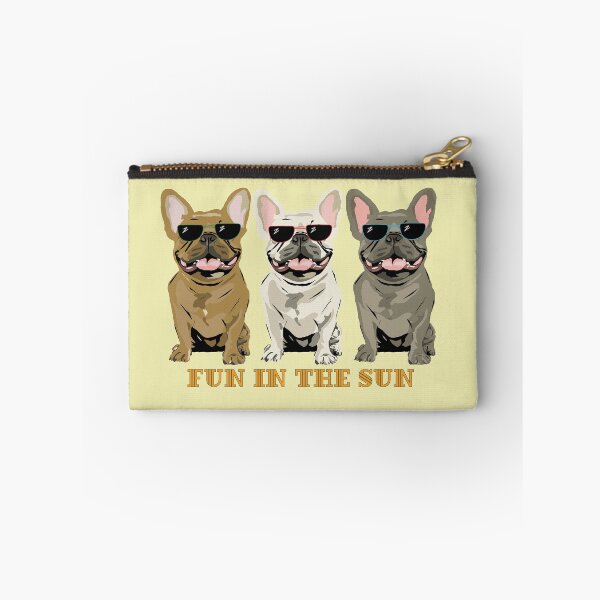 Item preview, Fun in the Sun French Bulldogs designed and sold by Mountain-Point.