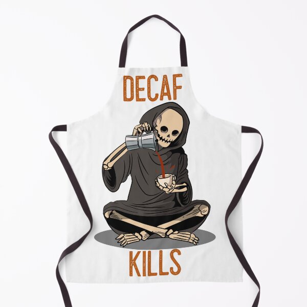 Item preview, Decaf Kills Funny Coffee Shirt designed and sold by spencestees.