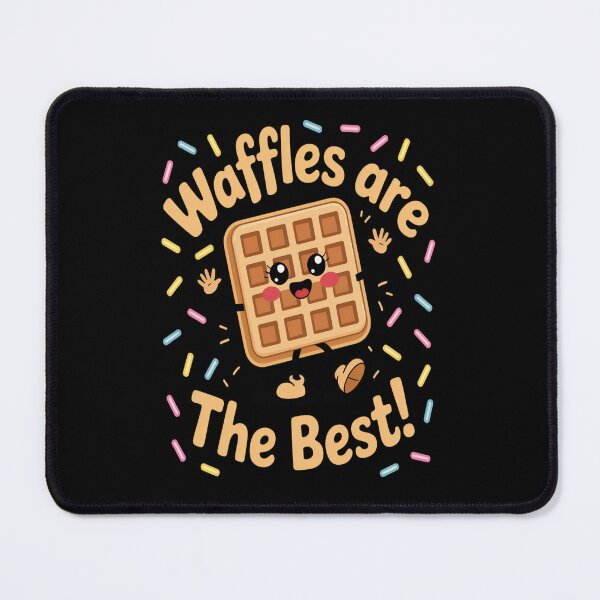 Item preview, kawaii food Waffles Are The Best funny breakfast light designed and sold by kakashinn.