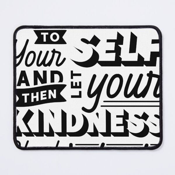 Item preview, Be Kinder To Yourself Mental Health Quote Typography | Self Love Reminder Aesthetic Design designed and sold by RepRepublic.