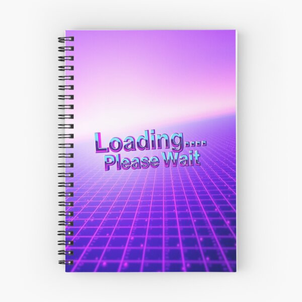 Item preview, Loading Please Wait – Y2K Retro Chrome Vaporwave Tee Design designed and sold by CMdigit.