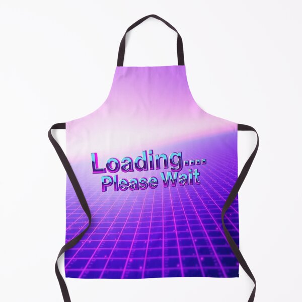 Item preview, Loading Please Wait – Y2K Retro Chrome Vaporwave Tee Design designed and sold by CMdigit.