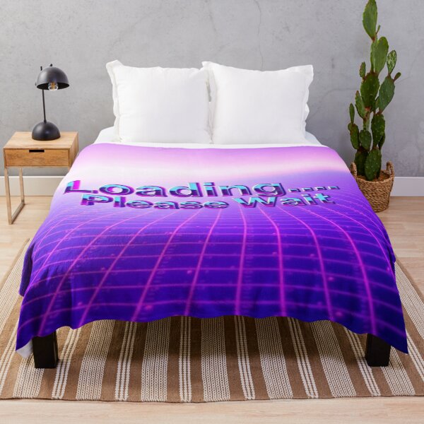 Item preview, Loading Please Wait – Y2K Retro Chrome Vaporwave Tee Design designed and sold by CMdigit.