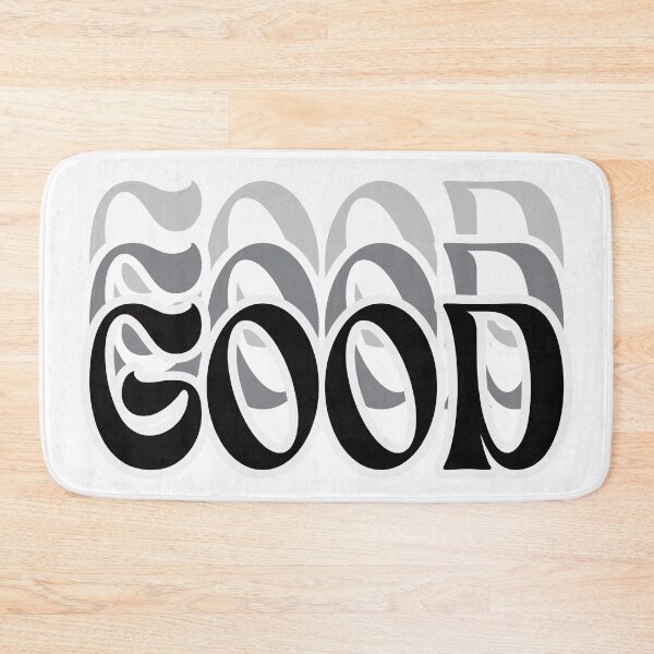 Item preview, Retro Stacked Good Typography Art designed and sold by designmari.