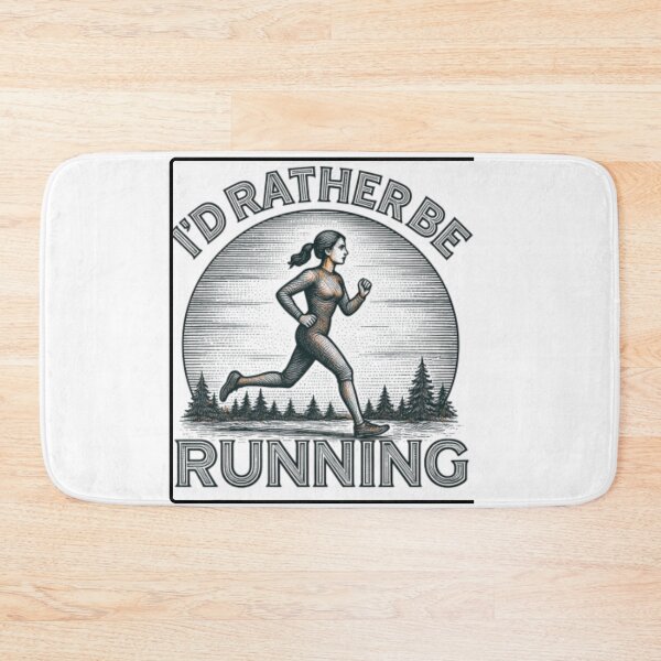 Item preview, I'd Rather Be Running Vintage Sunset designed and sold by Worldofseries.