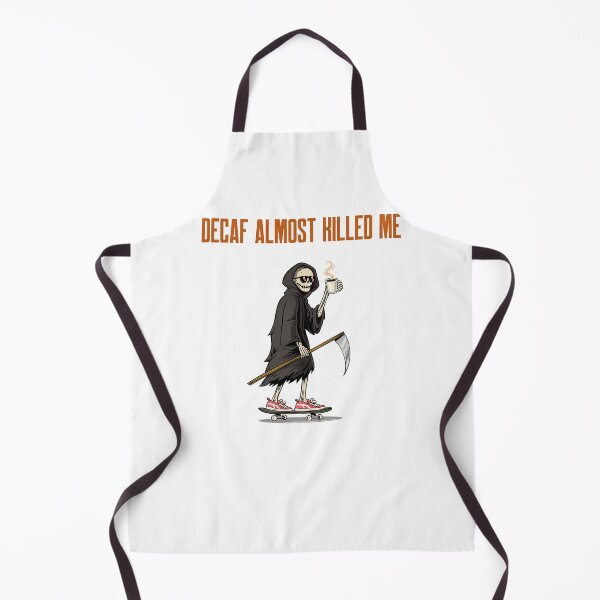 Item preview, Decaf Almost Killed Me Funny Shirt designed and sold by spencestees.
