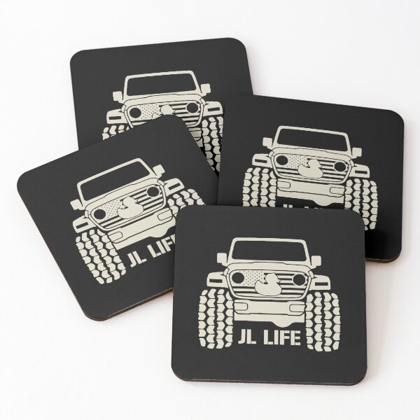 Item preview, Wrangler JL Life 4x4 Off-Road - USA Flag & Duck designed and sold by Off-Road-Zone.