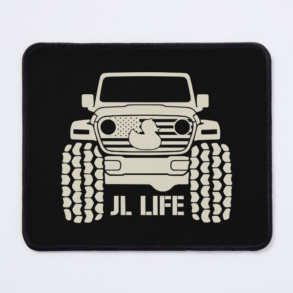 Item preview, Wrangler JL Life 4x4 Off-Road - USA Flag & Duck designed and sold by Off-Road-Zone.
