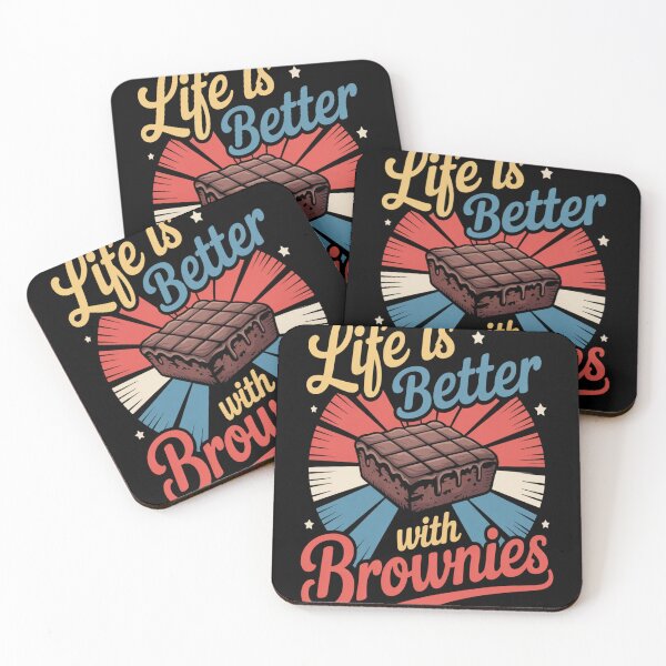 Item preview, Life Is Better With Brownies  designed and sold by brinbotty.