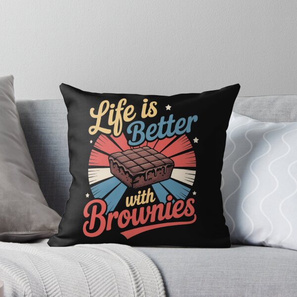 Item preview, Life Is Better With Brownies  designed and sold by brinbotty.