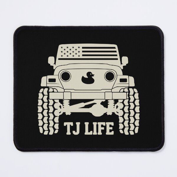 Item preview, Wrangler TJ Life 4x4 Off-Road - USA Flag & Duck designed and sold by Off-Road-Zone.