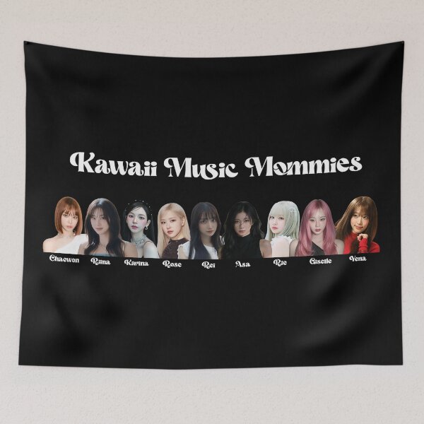 Item preview, Kawaii Music Mommies designed and sold by BearBeardOFire Shop.