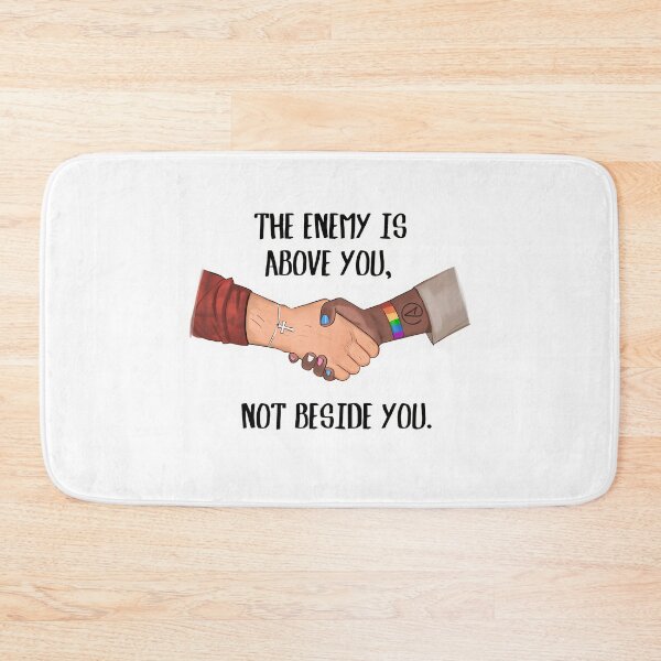 Item preview, anti culture war- the enemy is above you not beside you. designed and sold by PUcollection.