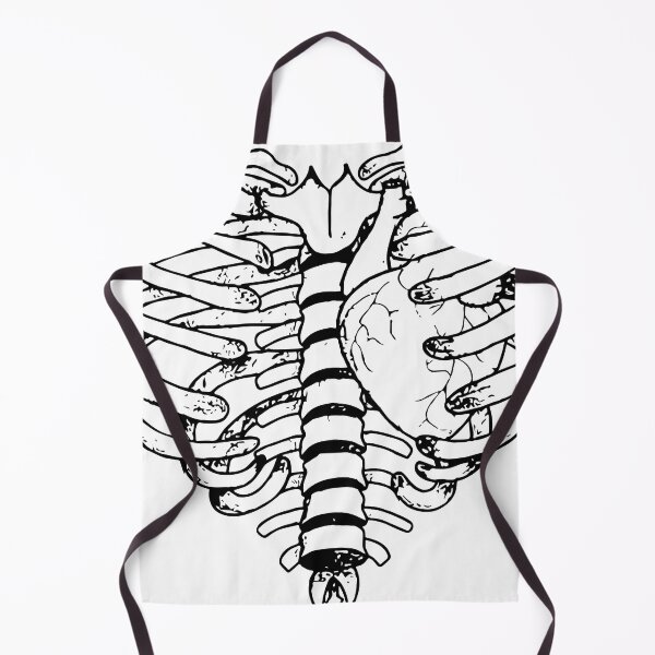 Item preview, Rib Heart Black designed and sold by ClusterJunk.