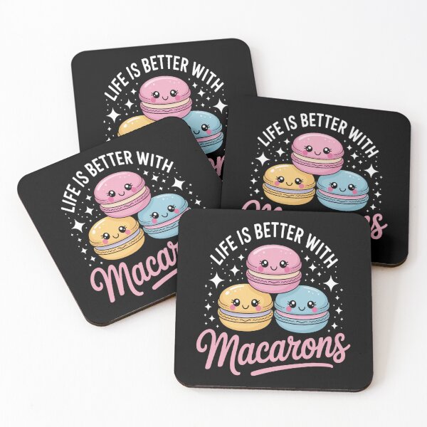 Item preview, Life Is Better With Macarons Macaron Lover  designed and sold by mandiana.
