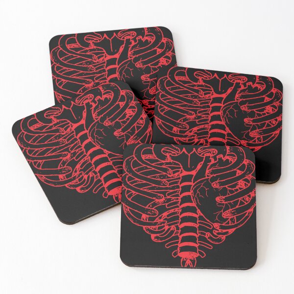 Item preview, Rib Heart Red designed and sold by ClusterJunk.