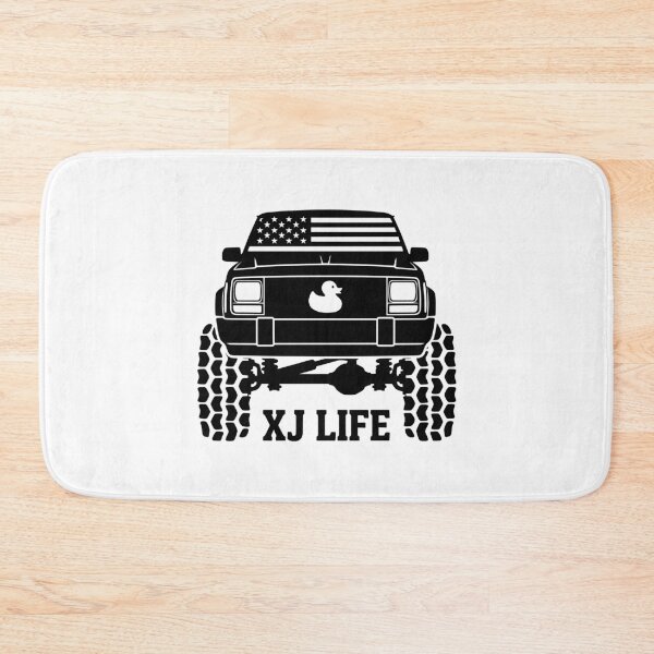 Item preview, Cherokee XJ Life 4x4 Off-Road USA Flag & Duck Black designed and sold by Off-Road-Zone.