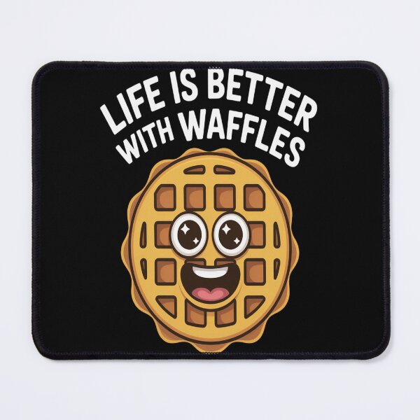 Item preview, Life Is Better With Waffles designed and sold by mandiana.