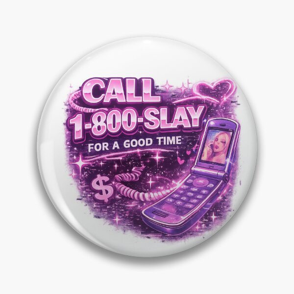 Item preview, Call 1-800-Slay Y2K Aesthetic T-Shirt designed and sold by Artbysarmina.