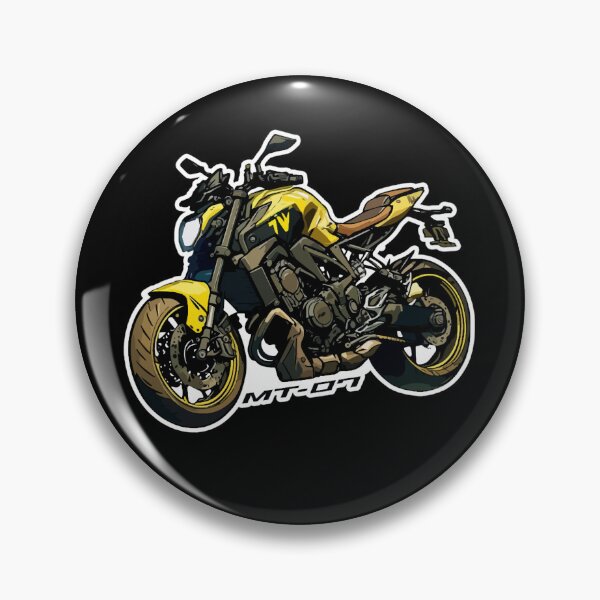 Item preview, Yellow Street Bike MT-07 Style designed and sold by FroggyBaBoy.
