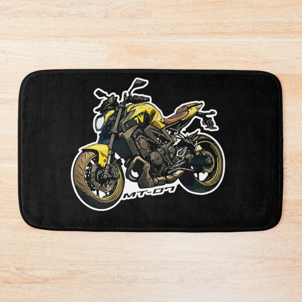 Item preview, Yellow Street Bike MT-07 Style designed and sold by FroggyBaBoy.