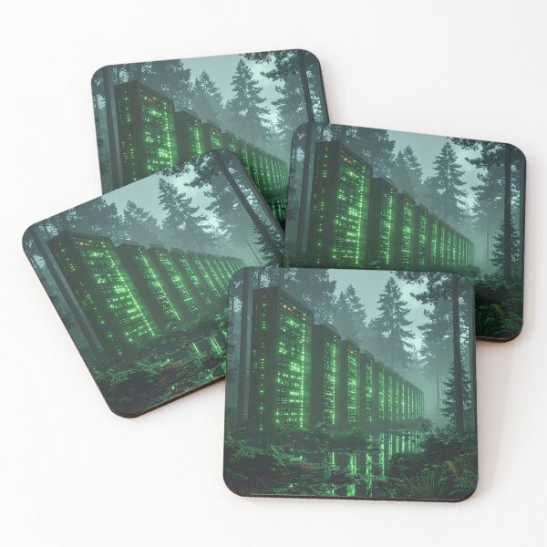Item preview, Data Center Server Rack Forest designed and sold by Amazing-Gadgets.