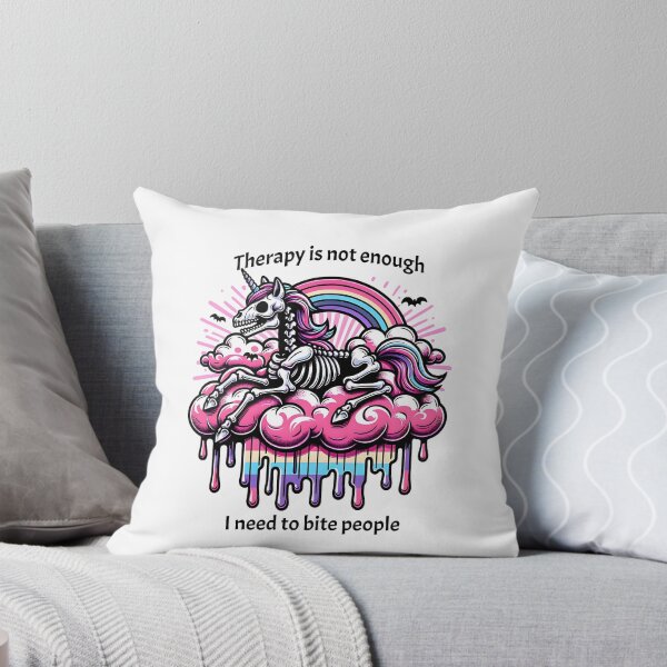 Item preview,  Therapy Is Not Enough I Need To Bite People designed and sold by Ariana De Amicis.