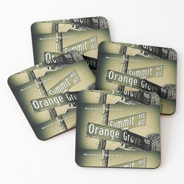 Item preview, Summit Avenue & Orange Grove Boulevard, Pasadena, CA by Mistah Wilson designed and sold by The Street Sign Store.