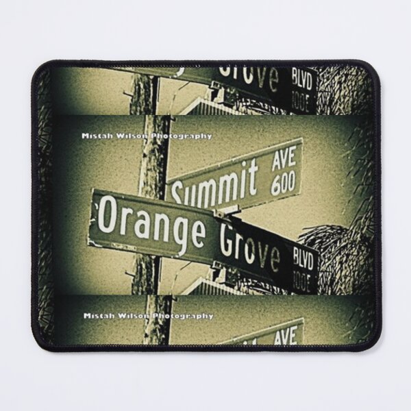 Item preview, Summit Avenue & Orange Grove Boulevard, Pasadena, CA by Mistah Wilson designed and sold by The Street Sign Store.