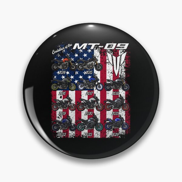 Item preview, MT-09 Evolution American Flag Design designed and sold by FroggyBaBoy.