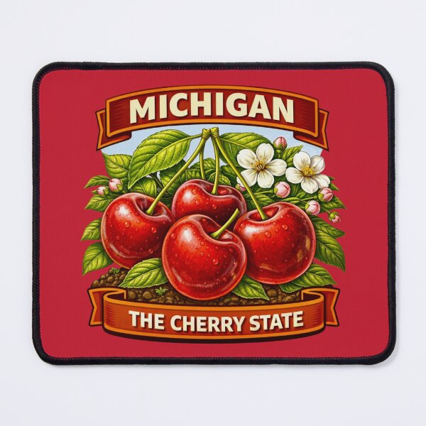 Item preview, Michigan - The USA Cherry State designed and sold by Myra365Art.