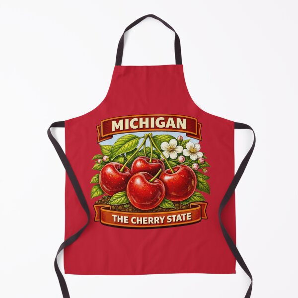 Item preview, Michigan - The USA Cherry State designed and sold by Myra365Art.