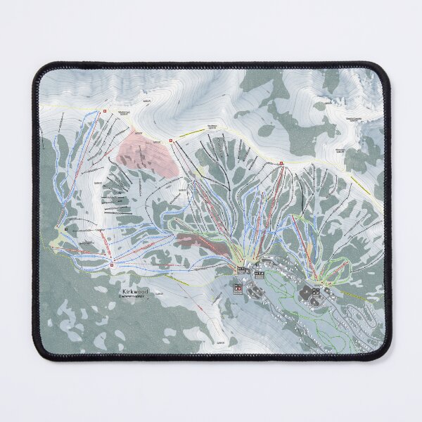Item preview, Kirkwood Resort Trail Map designed and sold by Mapsynergy.