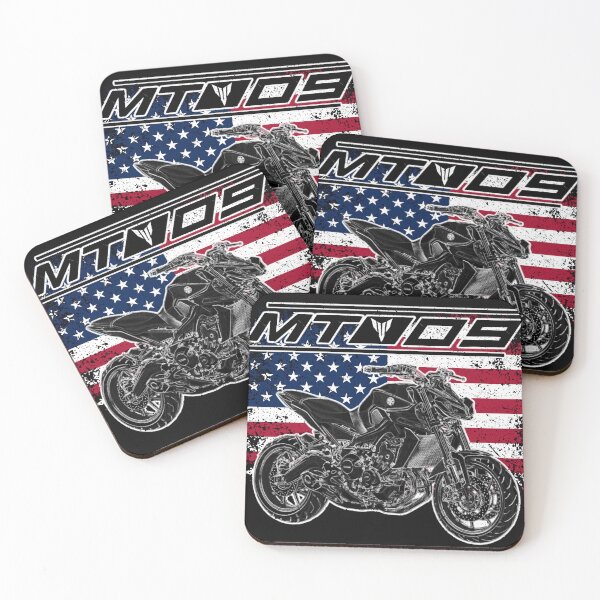 Item preview, MT-09 Patriotic USA Street Bike designed and sold by FroggyBaBoy.